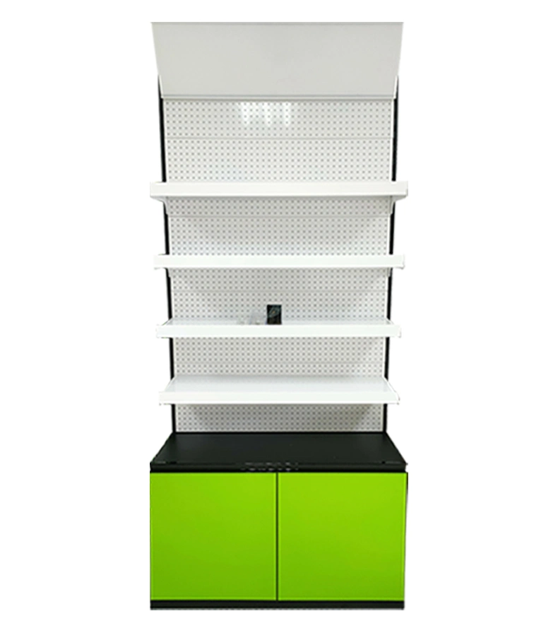 Customized Fashion Style Cosmetic Retail Hardware Display Racks and Cigarette Adjustable Metal Shelving for Shop