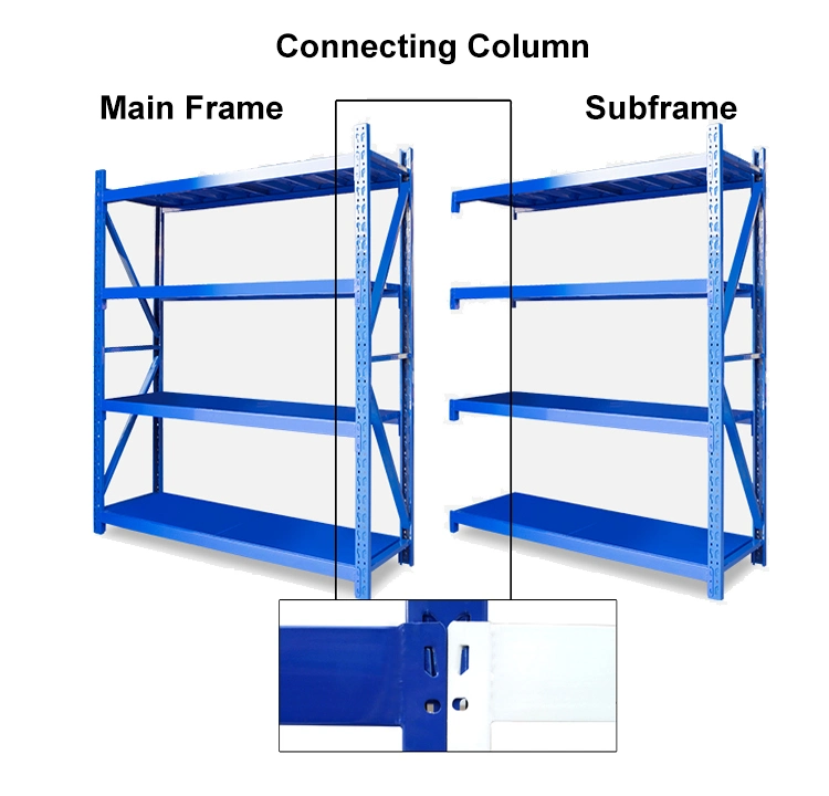 Warehouse Racking Systems Estante De Metal Light/Medium Duty Rack