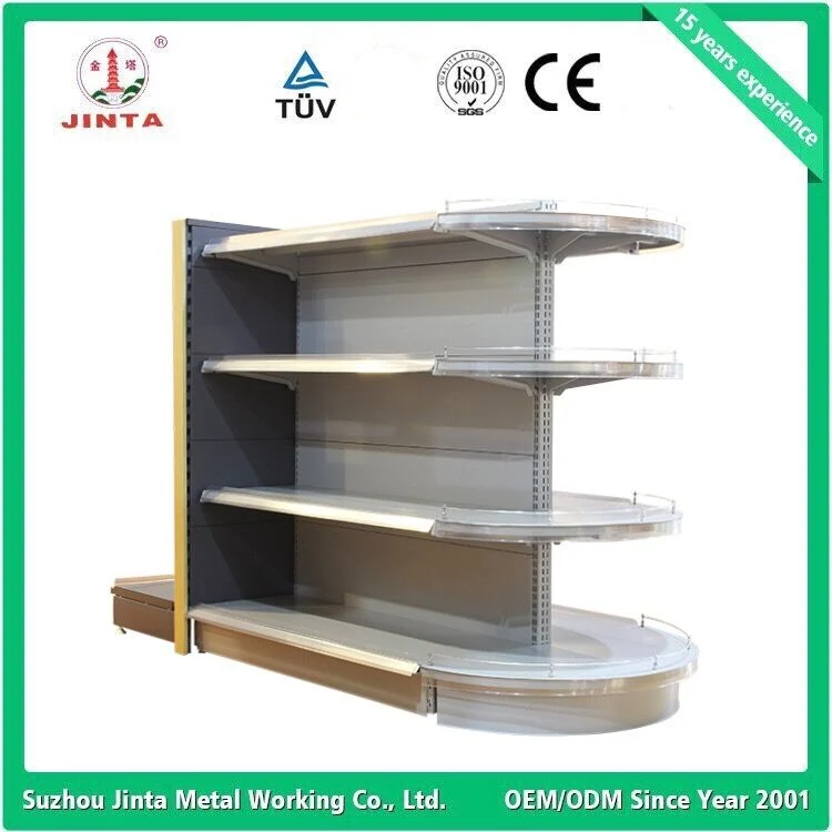 Cosmetic Product Display Shelf with Mirrors