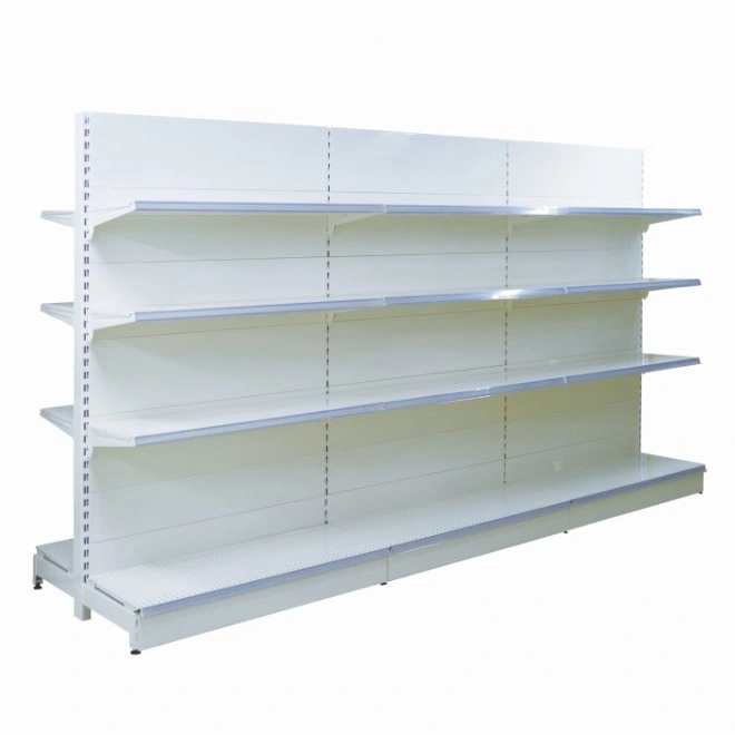 Store Display Supermarket Shelf Factory Direct Metal Steel Gondola Retail Display Racks Supermarket Equipment