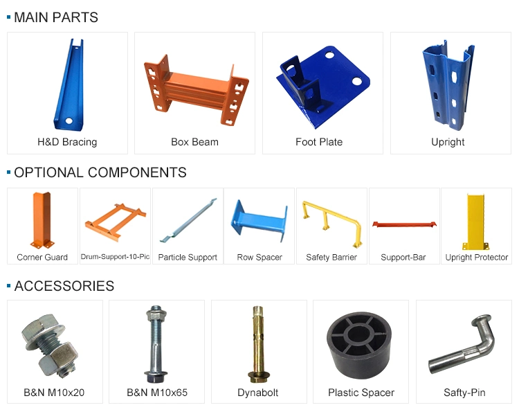 Certified Warehouse Rack for Fabric Textile Rolls and Tyre Storage